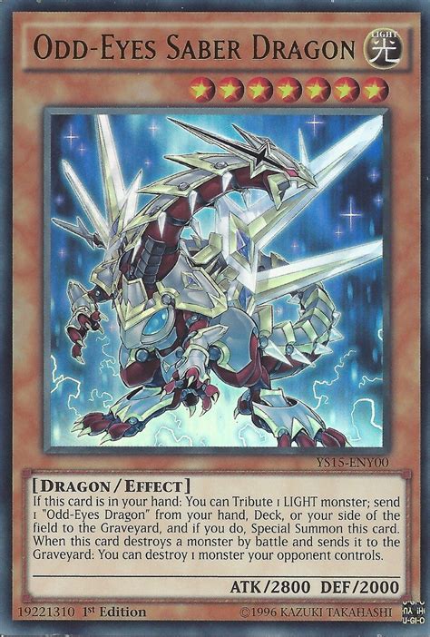 odd eyes saber dragon|Yu.